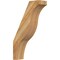 Ekena Millwork 6"W x 18"D x 30"H Funston Rough Sawn Knee Brace, Western Red Cedar BRC06X18X30FST00RWR - alternate 1